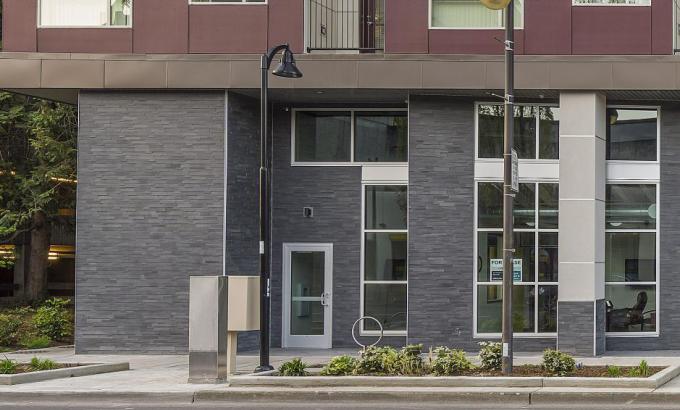 Ultra Modern Grey Stacked Stone for Commercial Complex