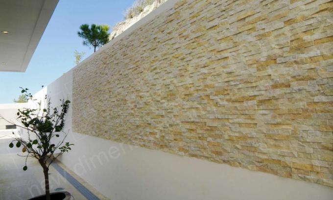 Natural Stacked Stone Veneer Example