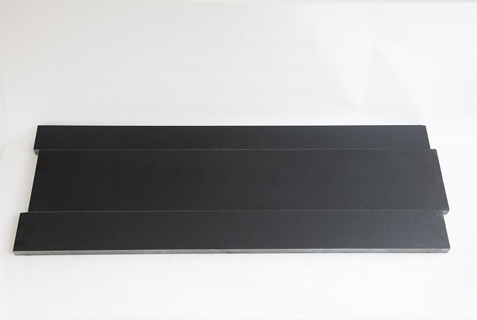 Ebony Planc Natural Stone Basalt Stone Linear Planks