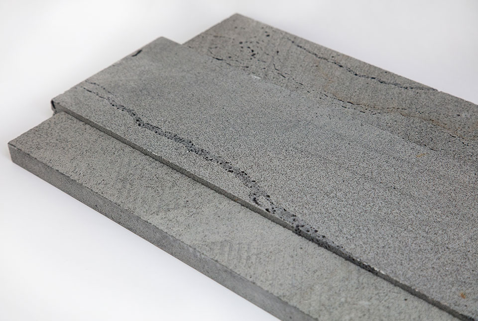 Platinum Grey Lavastone Planc Natural Stone Basalt Stone Linear Planks