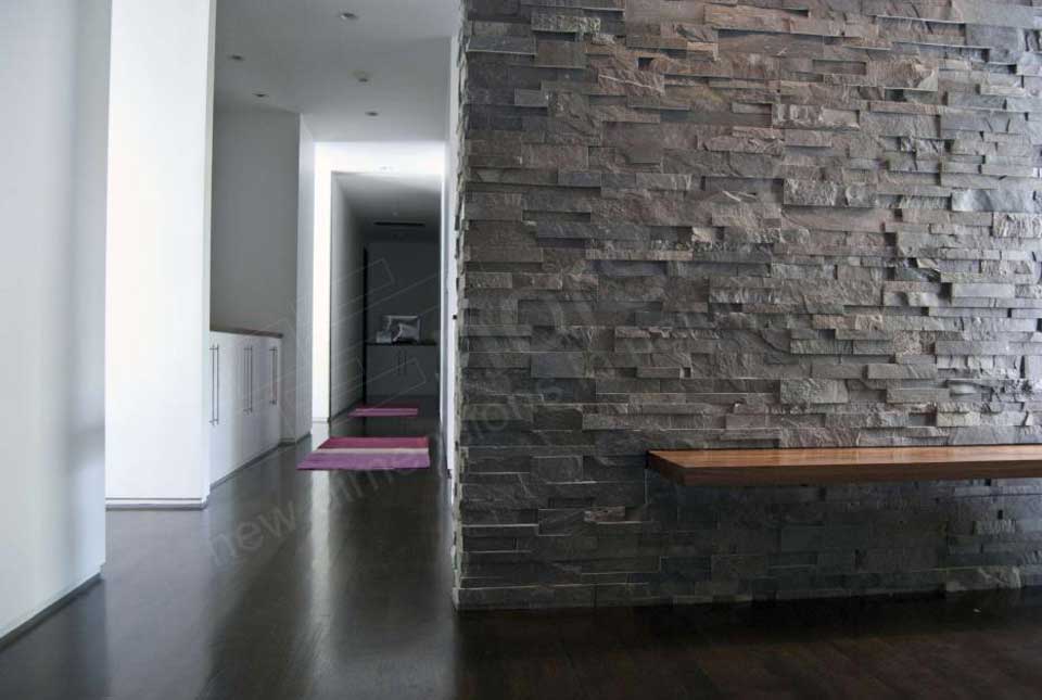 Natural Stacked Stone Veneer Example