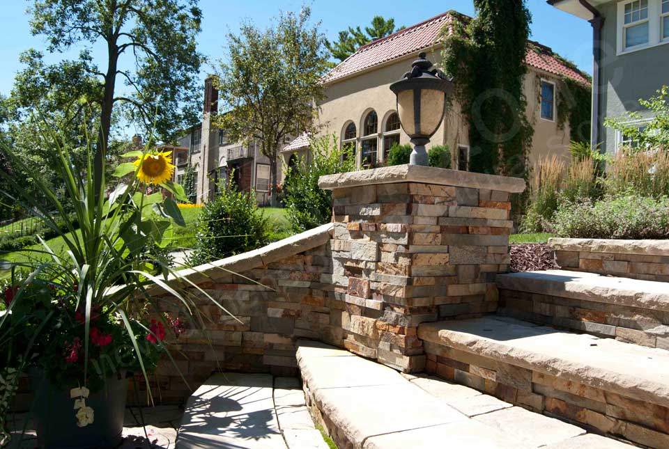 Natural Stacked Stone Veneer Example